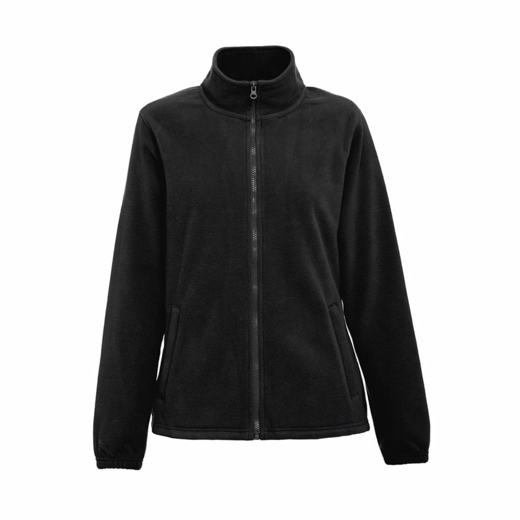 THC GAMA WOMEN. Жіноча флісовакуртка зі змійкою чорний  розмір XXL - 30259-103-XXL- Фото №1