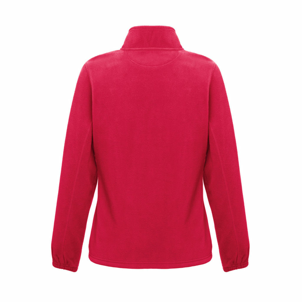 THC GAMA WOMEN Женская флисоваякуртка на молнии красный  размер L - 30259-105-L- Фото №2