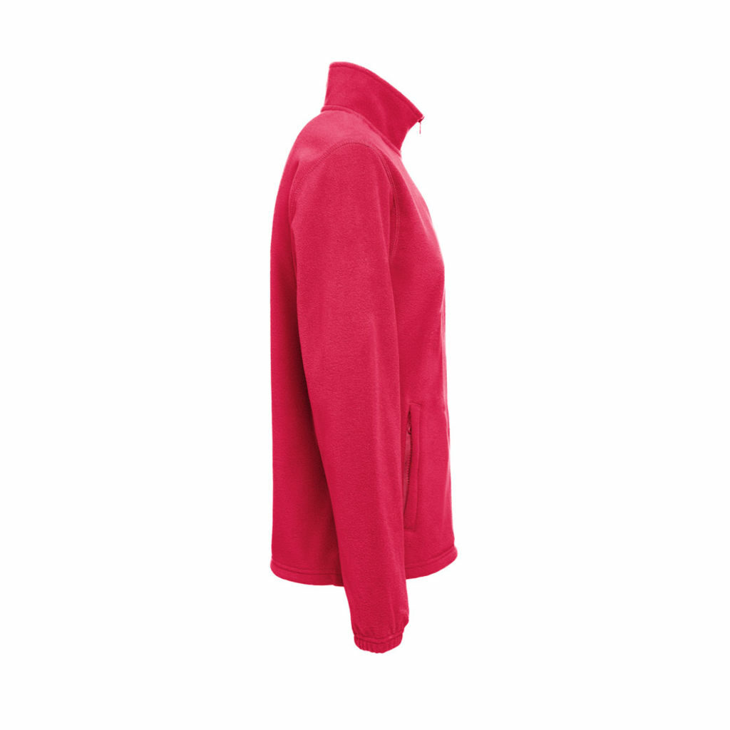 THC GAMA WOMEN Женская флисоваякуртка на молнии красный  размер L - 30259-105-L- Фото №3
