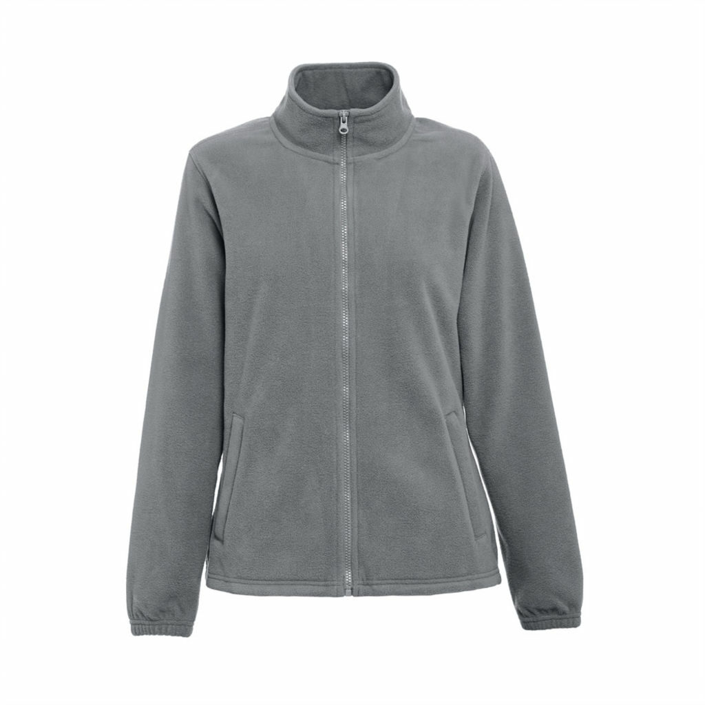 THC GAMA WOMEN. Жіноча флісовакуртка зі змійкою сірий  розмір M - 30259-113-M- Фото №1