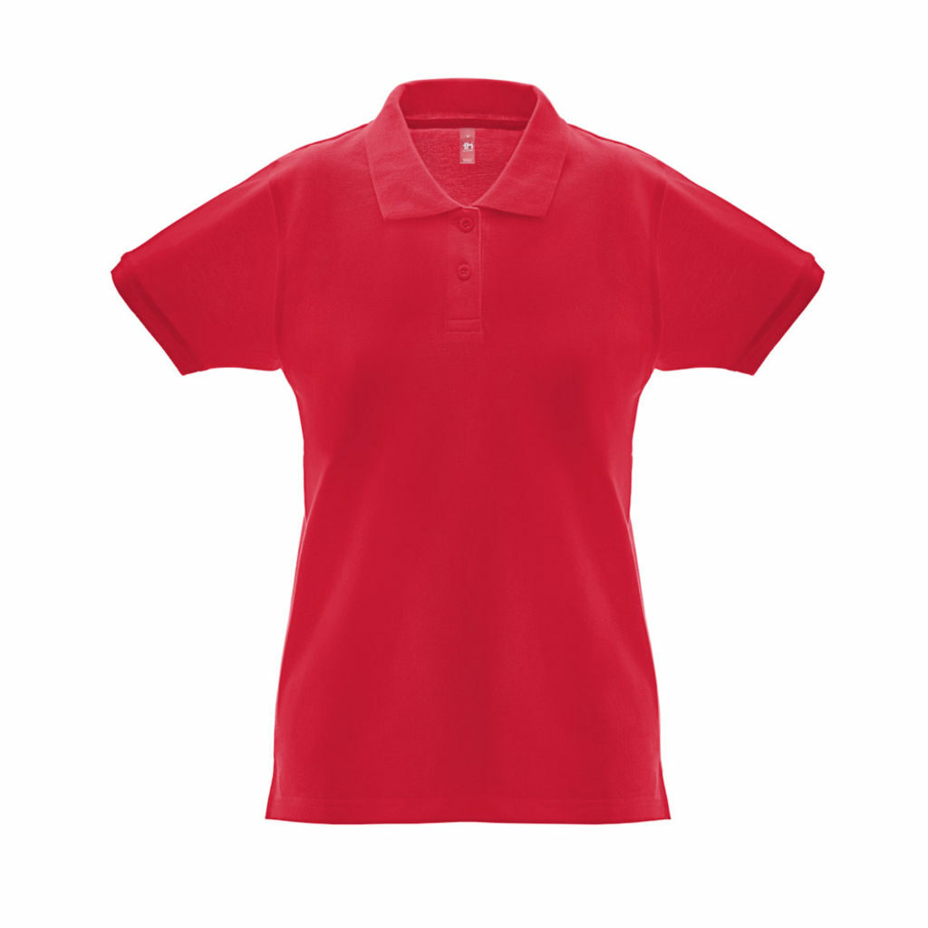 THC MONACO WOMEN Поло женское красный  размер XL - 30262-105-XL- Фото №1