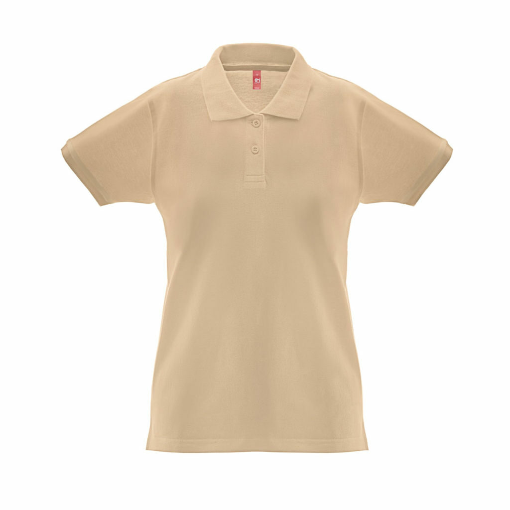THC MONACO WOMEN. Жіноче поло світло-коричневий  розмір XL - 30262-111-XL- Фото №1