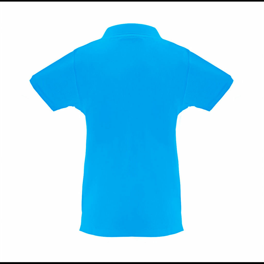 THC MONACO WOMEN. Жіноче поло аква-блакитний  розмір XL - 30262-154-XL- Фото №2