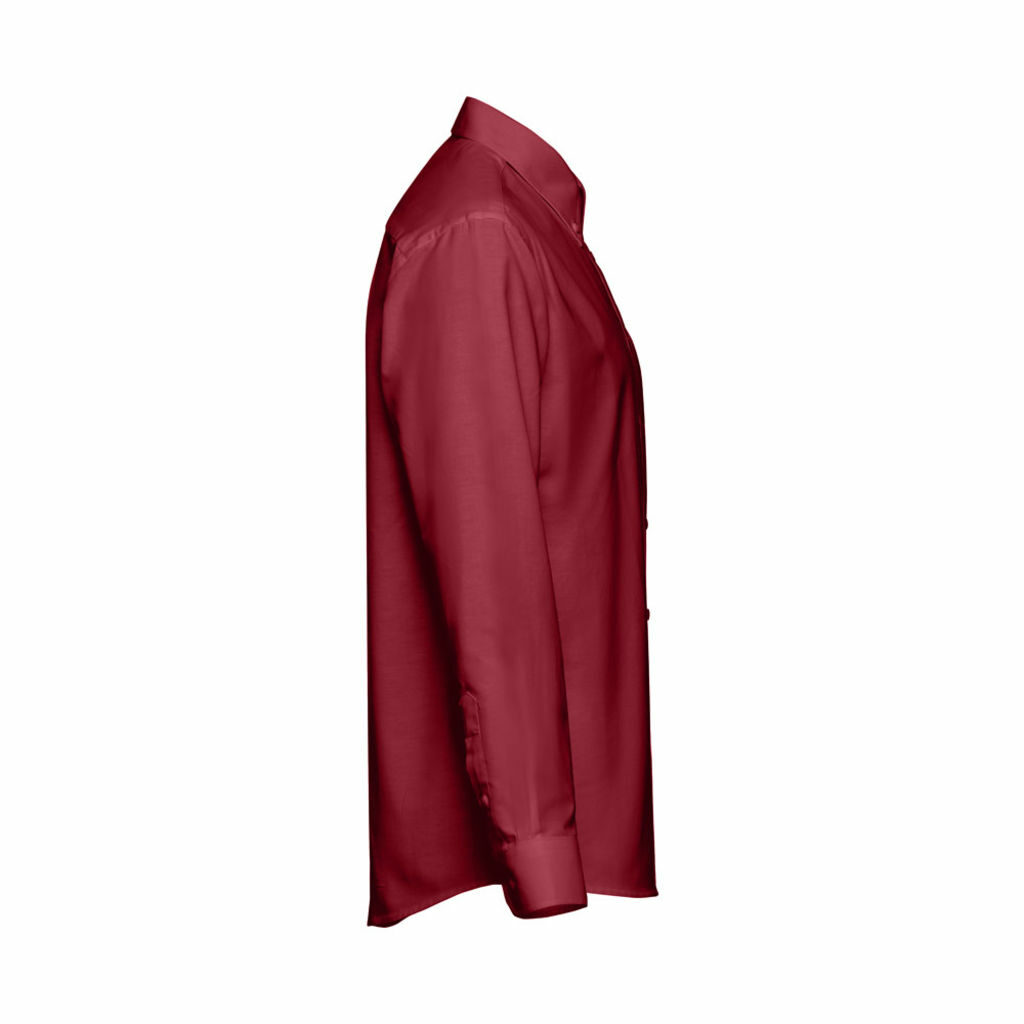 THC TOKYO. Оксфордська сорочка для чоловіків бордовий  розмір XL - 30153-115-XL- Фото №3