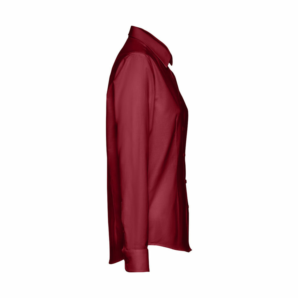 THC TOKYO WOMEN Женская рубашка oxford бордовый  размер M - 30154-115-M- Фото №3