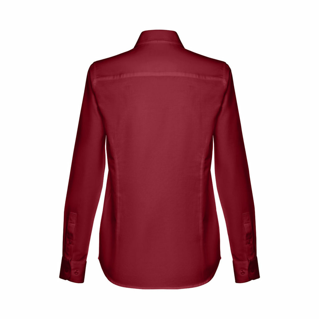 THC TOKYO WOMEN. Оксфордська сорочка для жінок бордовий  розмір XXL - 30154-115-XXL- Фото №2