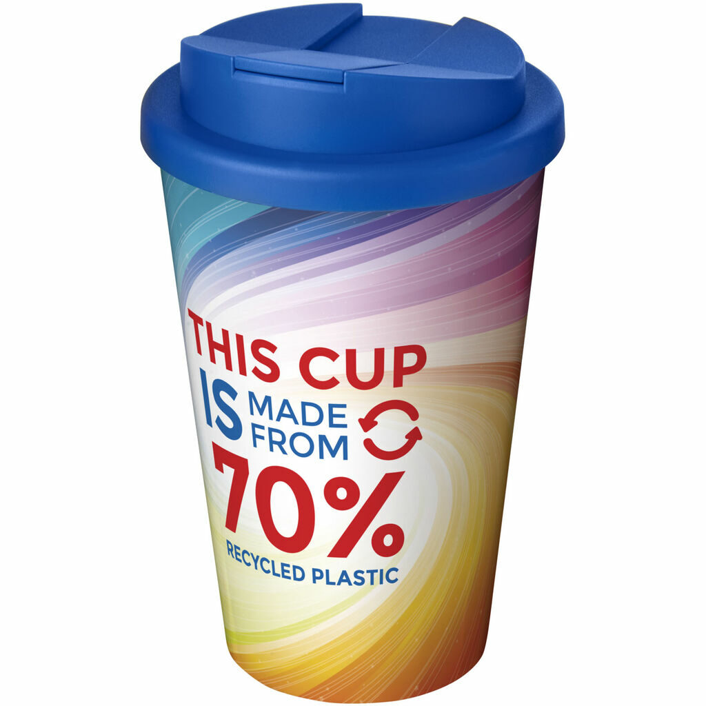 Brite-Americano® Eco склянка із захистом від проливання, 350 мл синій - 21049352- Фото №1