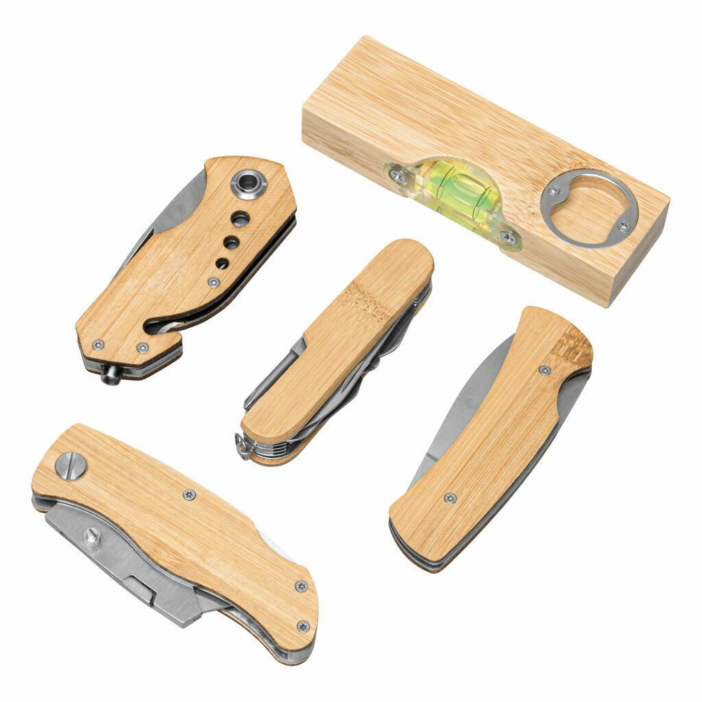 Рівень BAMBOO TOOL коричневий - 56-0301174- Фото №5