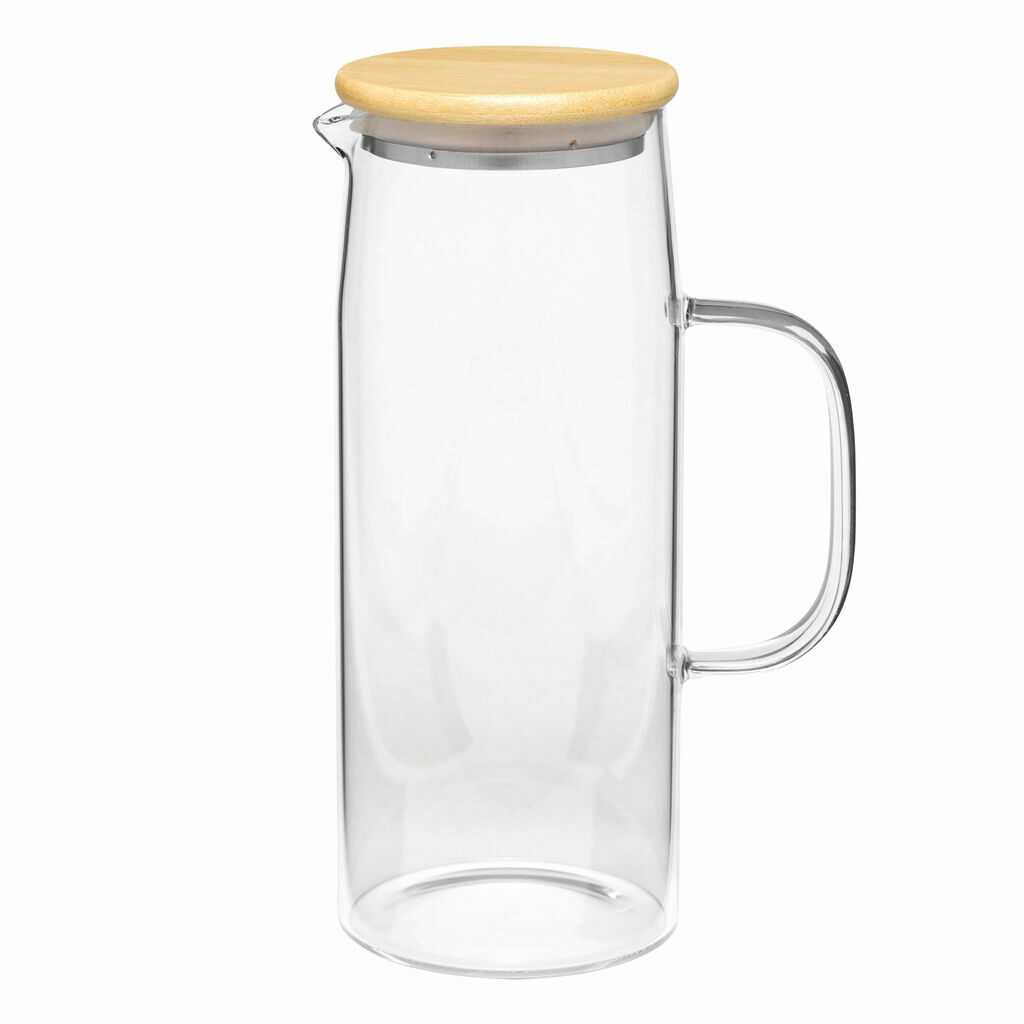 Скляний графин BAMBOO PITCHER коричневий - 56-0304499- Фото №1