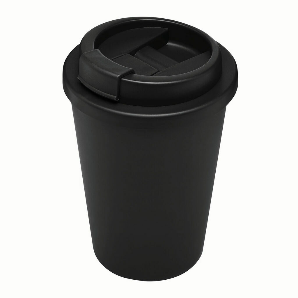 Чашка с двойными стенками RE-USE черный - 56-0304620- Фото №1
