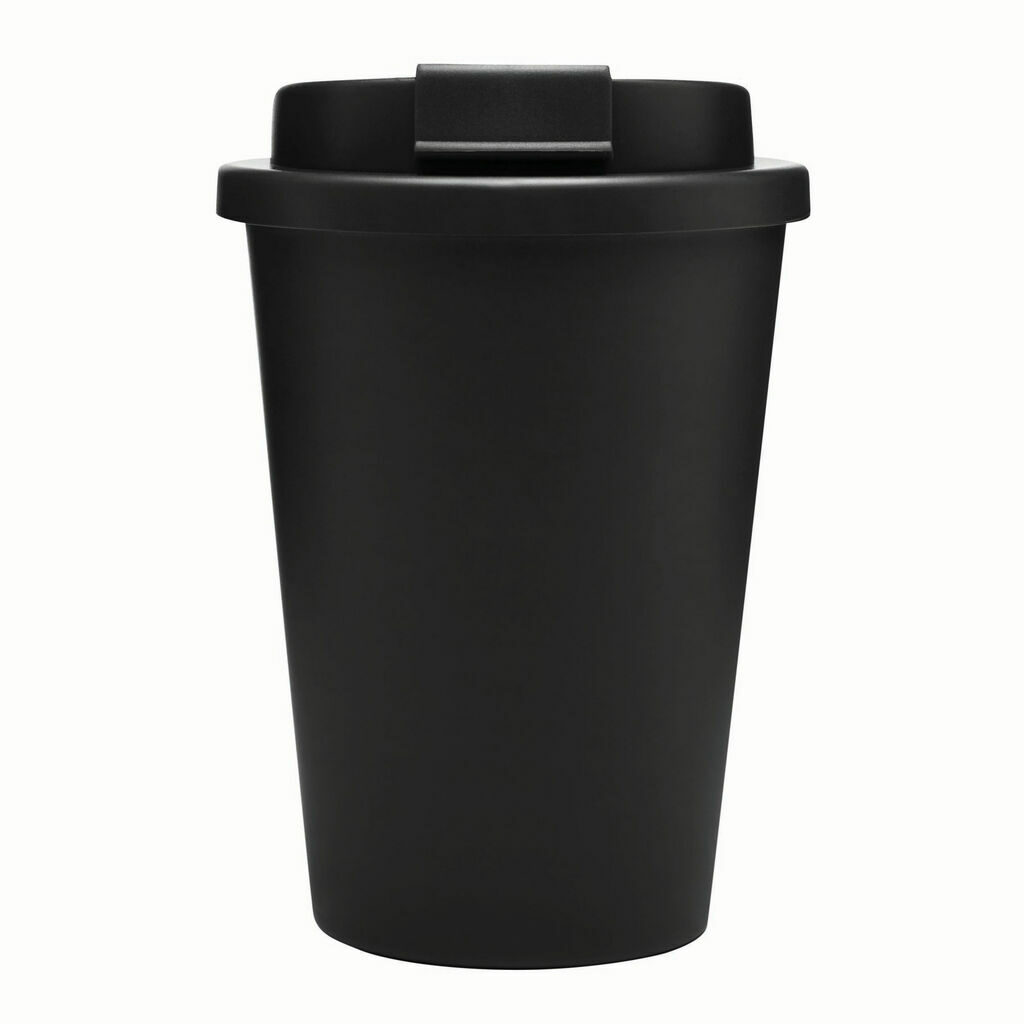 Чашка с двойными стенками RE-USE черный - 56-0304620- Фото №2