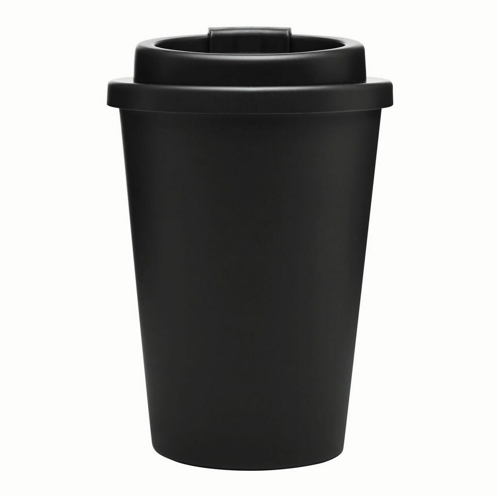 Чашка с двойными стенками RE-USE черный - 56-0304620- Фото №4