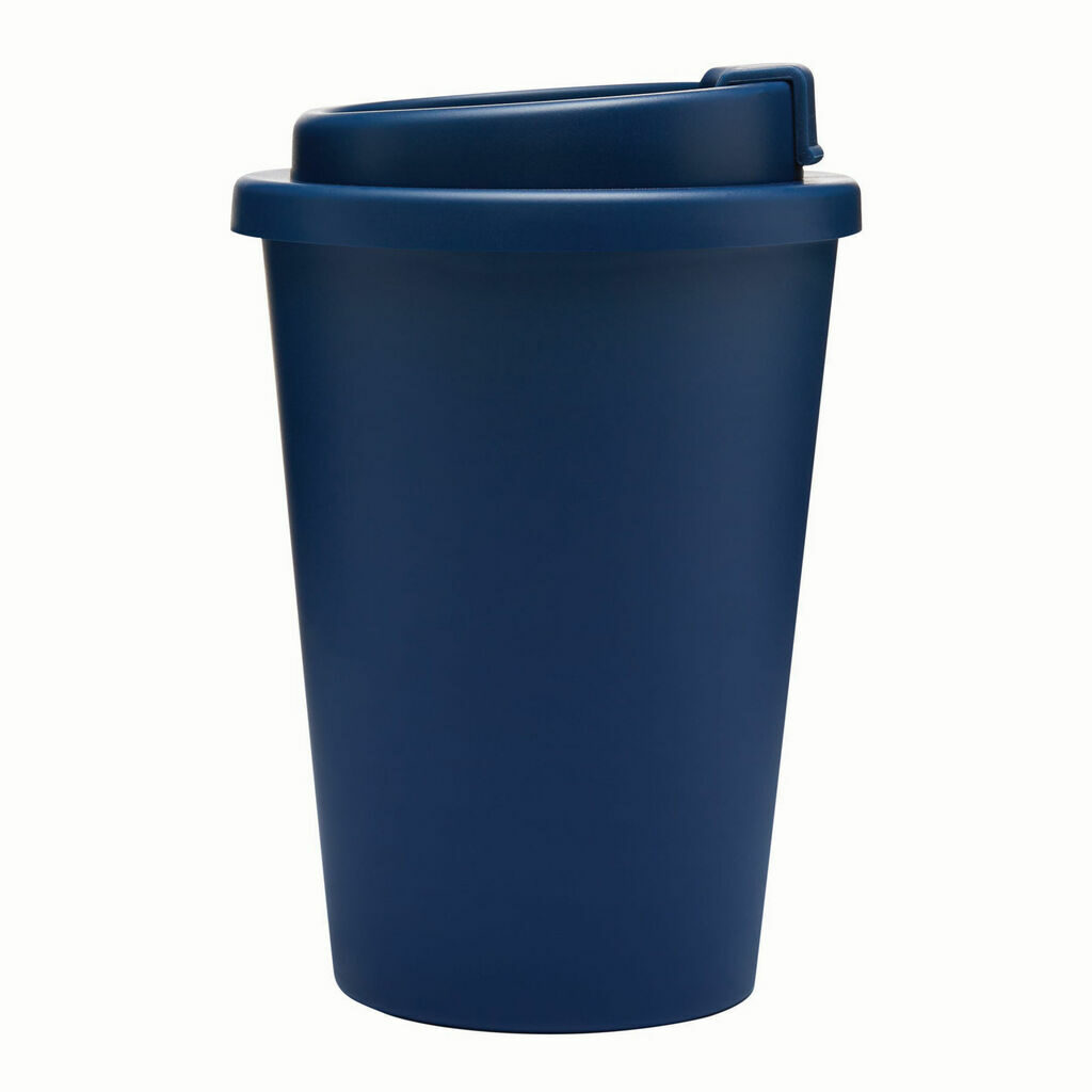Чашка з подвійними стінками RE-USE темно-синій - 56-0304622- Фото №3