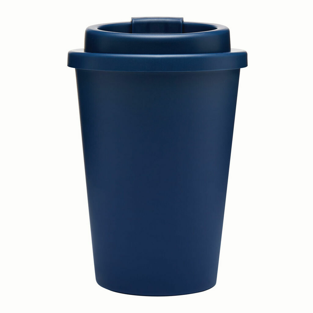 Чашка з подвійними стінками RE-USE темно-синій - 56-0304622- Фото №4