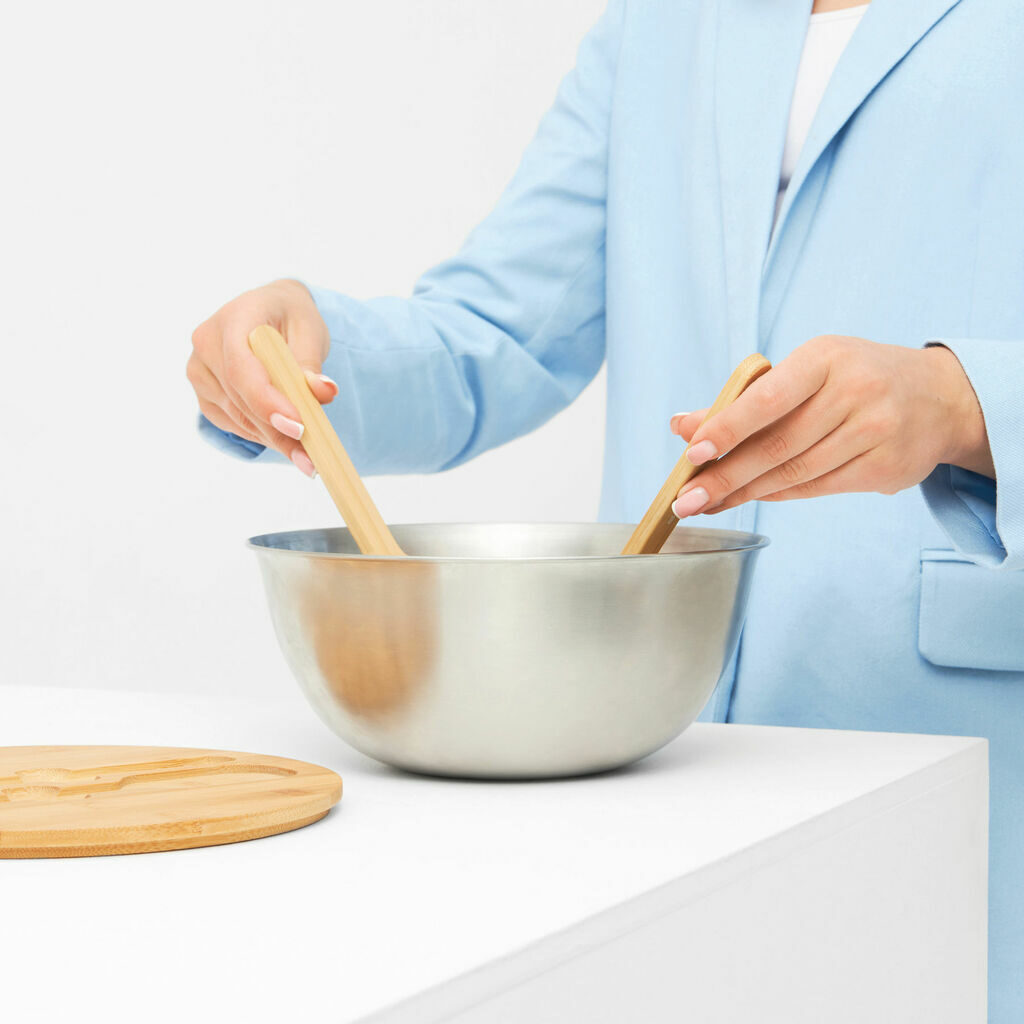 Салатница EAT HEALTHY коричневый, серебряный - 56-0306049- Фото №9 Салатница EAT HEALTHY коричневый, серебряный - 56-0306049- Фото №9