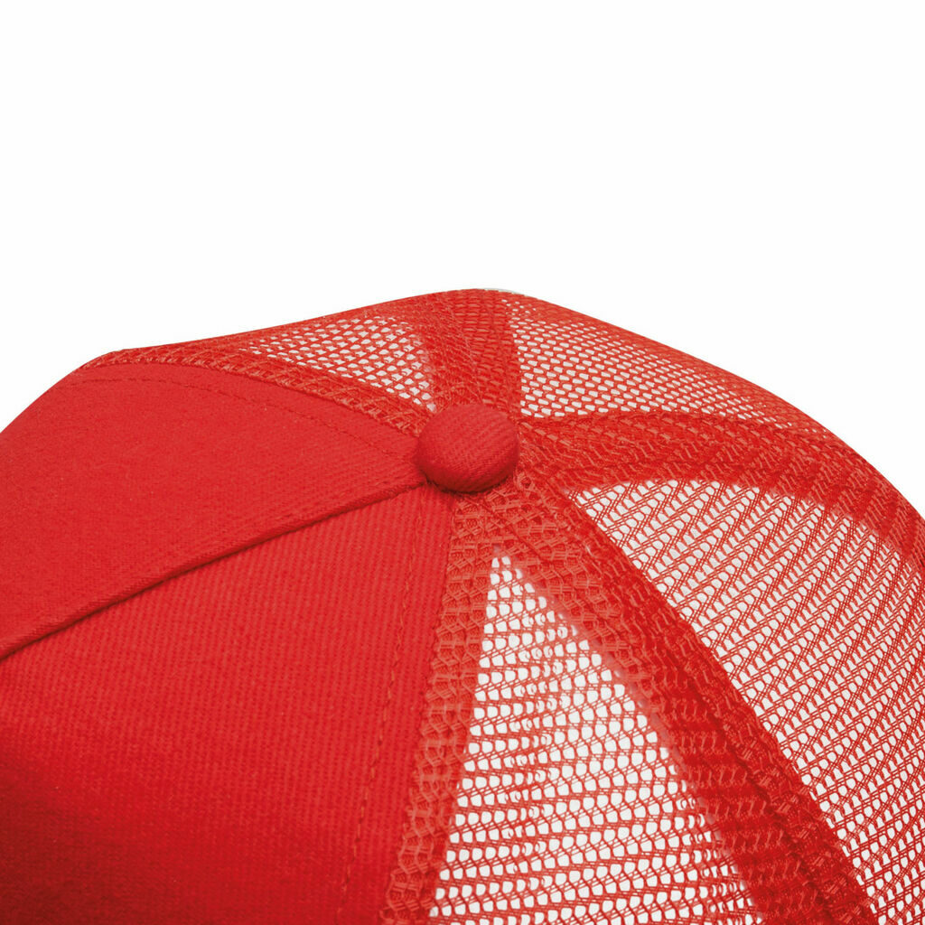 Бейсболка із 5 панелями FASTBALL червоний - 56-0701622- Фото №5