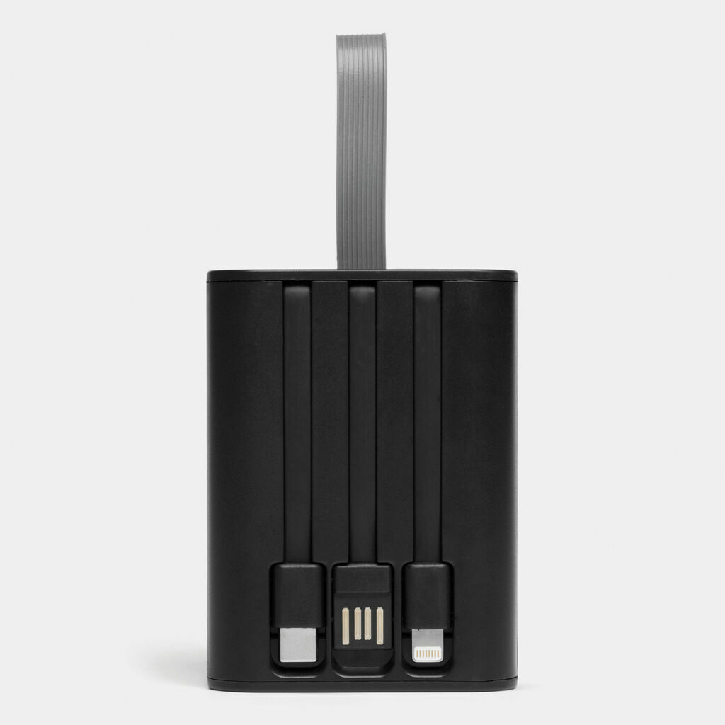 Powerbank / ліхтар OPEN SOURCE чорний, прозорий - 58-8105023- Фото №2