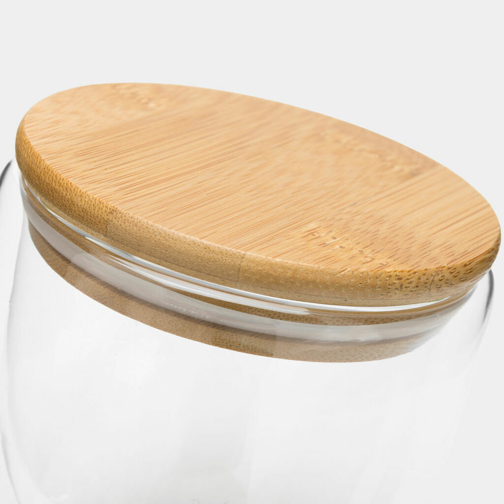 Стакан двухстенный BAMBOO ART S, емкость бл. 250 мл коричневый, прозрачный - 56-0304450- Фото №5