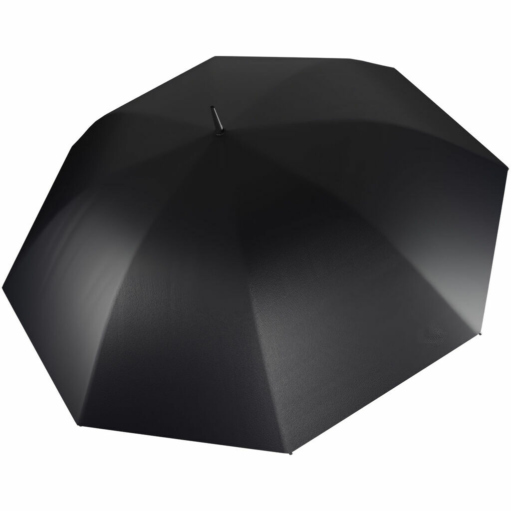 Зонт для гольфа SCX.design R02 сплошной черный - 1PX13490- Фото №3