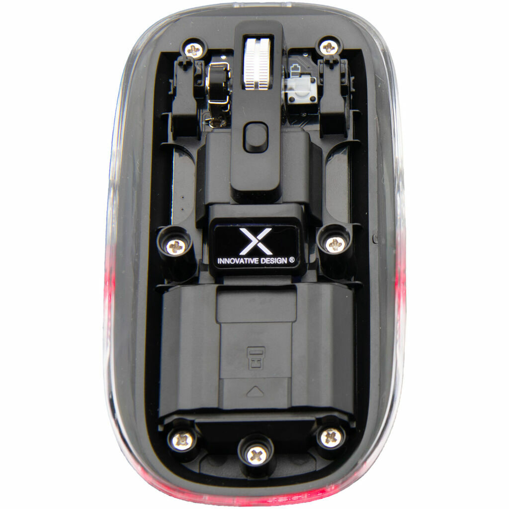 SCX.design O24 прозора багаторежимна бездротова Bluetooth® миша 2,4 ГГц прозорий - 1PX16701- Фото №4 SCX.design O24 прозора багаторежимна бездротова Bluetooth® миша 2,4 ГГц прозорий - 1PX16701- Фото №4