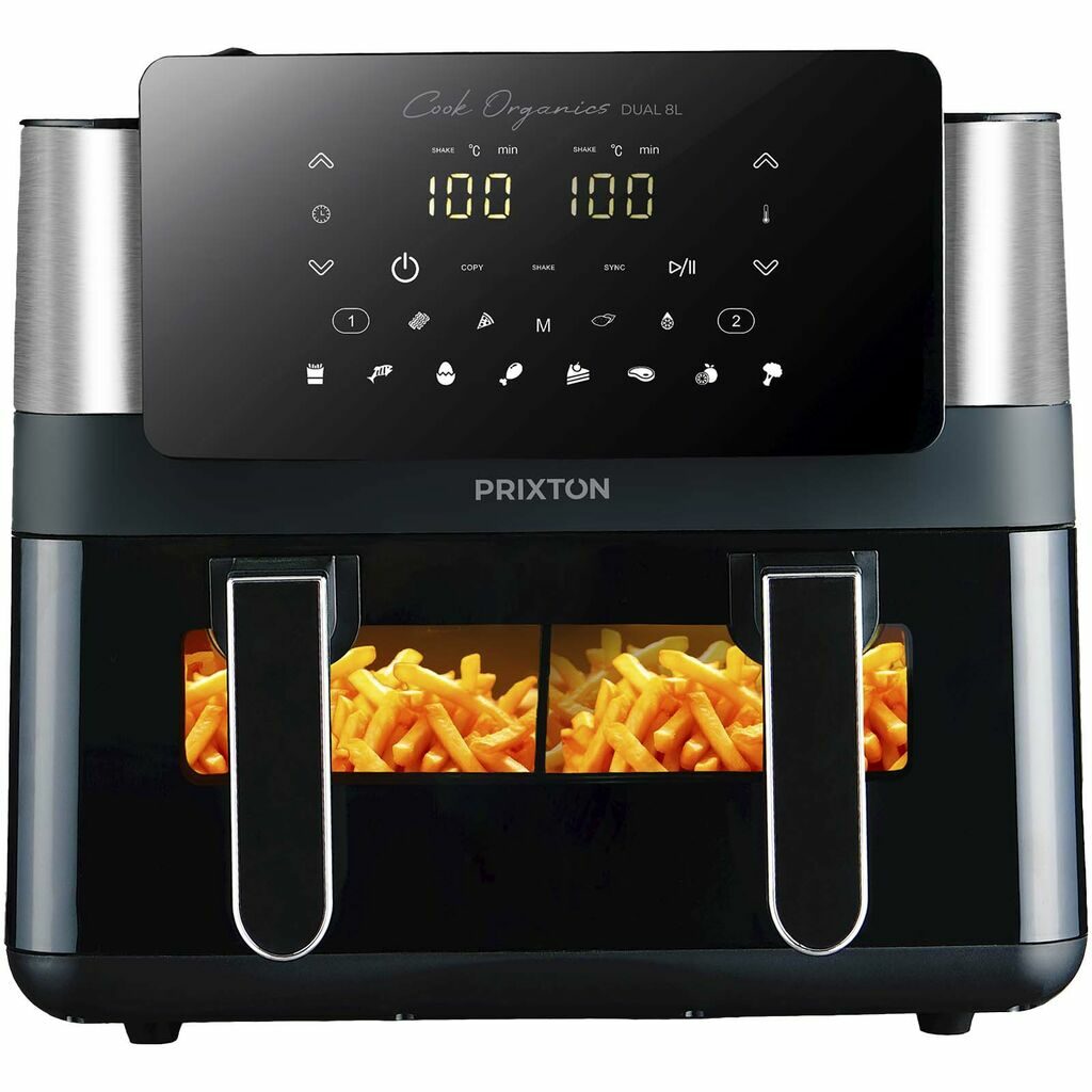 Prixton Cook Organics аерогриль 8 л чорний - 1PA18490- Фото №1