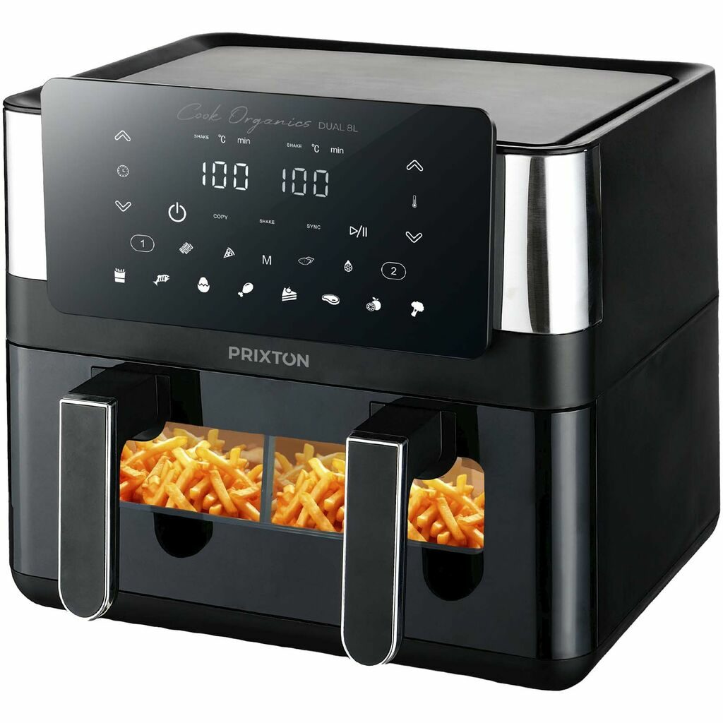 Prixton Cook Organics аерогриль 8 л чорний - 1PA18490- Фото №3