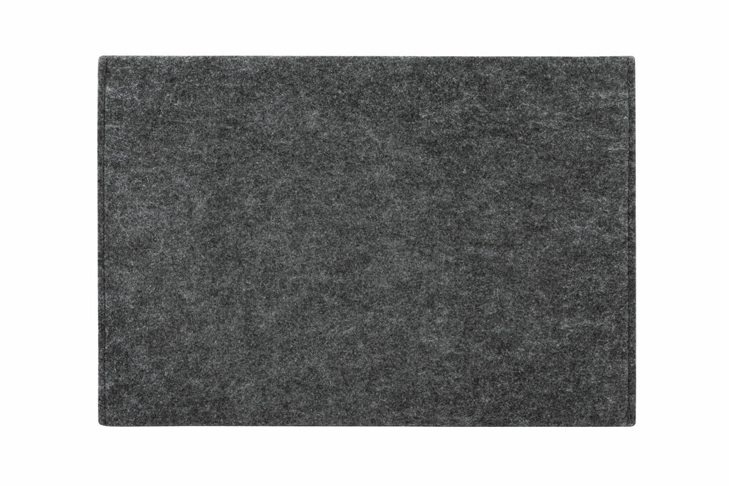FELPY SLEEVE Сумка для ноутбука з переробленої повсті (100% rPET) темно-сірий - 92383-133- Фото №4