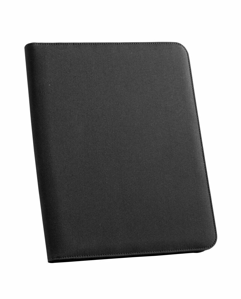 EMERGE FOLDER Папка А4 из 100% rPET 300D на молнии черный - 93579-103- Фото №4
