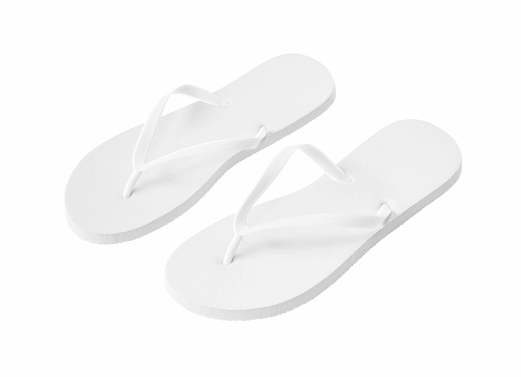 BALI L / XL Тапочки с полностью индивидуальной сублимационной подошвой белый - 95083-106- Фото №3