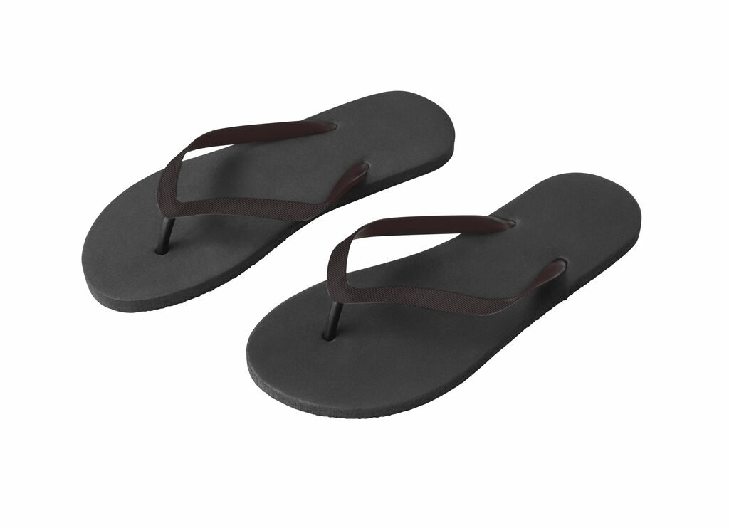 MAUPITI L / XL Удобные тапочки с подошвой из PE и ремешками из PVC черный - 95085-103- Фото №2
