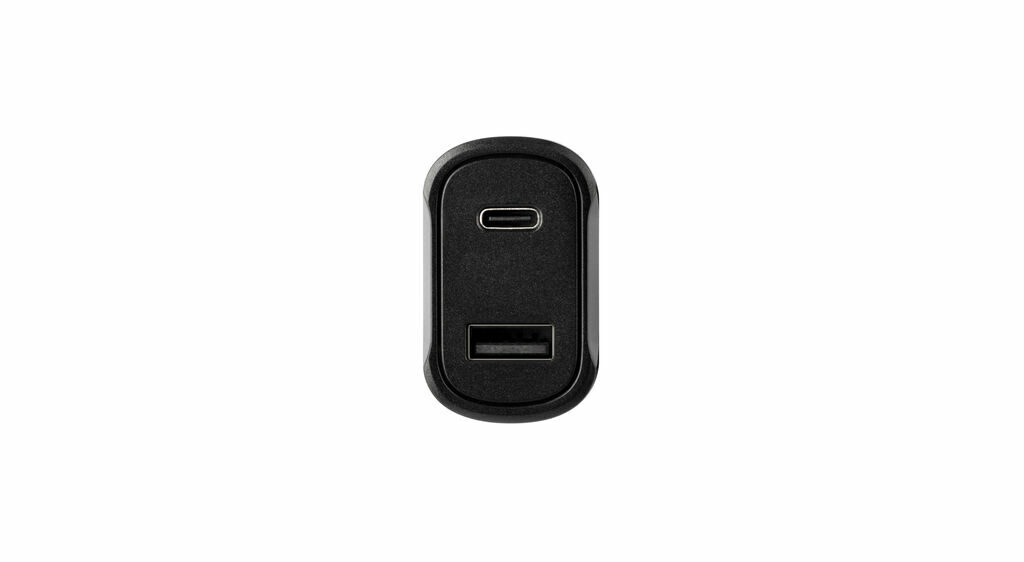 DIRAC Адаптер прикурювача з портом USB-A 18 Вт та USB-C 20 Вт із 100% rABS чорний - 97189-103- Фото №2