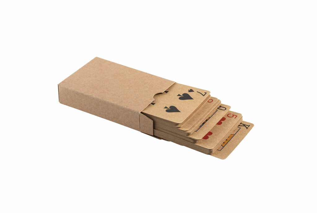 FISCHER Колода з 54 класичних карт у крафт-папері чорний - 98149-103- Фото №2 FISCHER Колода з 54 класичних карт у крафт-папері чорний - 98149-103- Фото №2