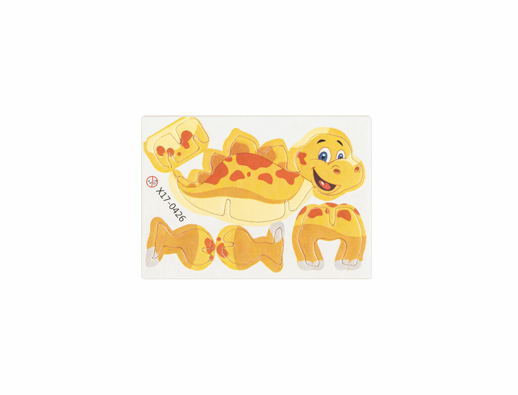 DINOSAURUS 3D-пазл з паперу та ЕВА у формі динозавра натуральний - 98152-160- Фото №1 DINOSAURUS 3D-пазл з паперу та ЕВА у формі динозавра натуральний - 98152-160- Фото №1