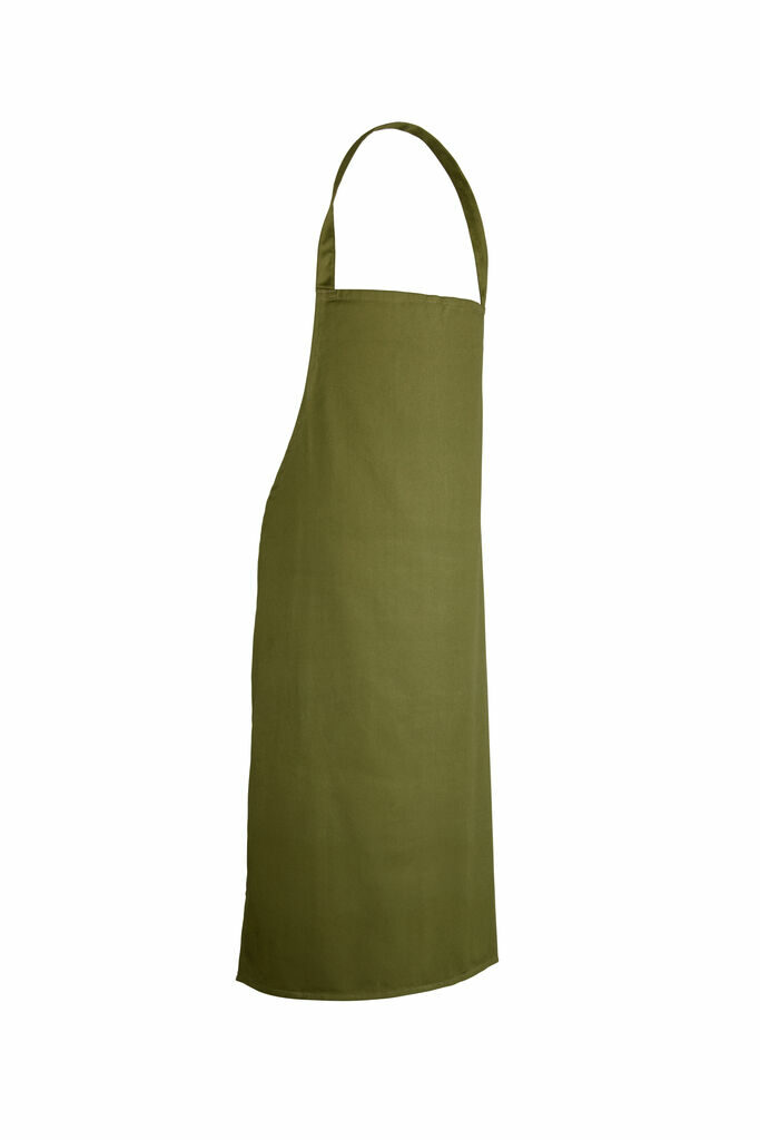 CUMIN. Фартук из хлопчатобумажной саржи (180 г/м²) темно-зеленый - 99157-129- Фото №2