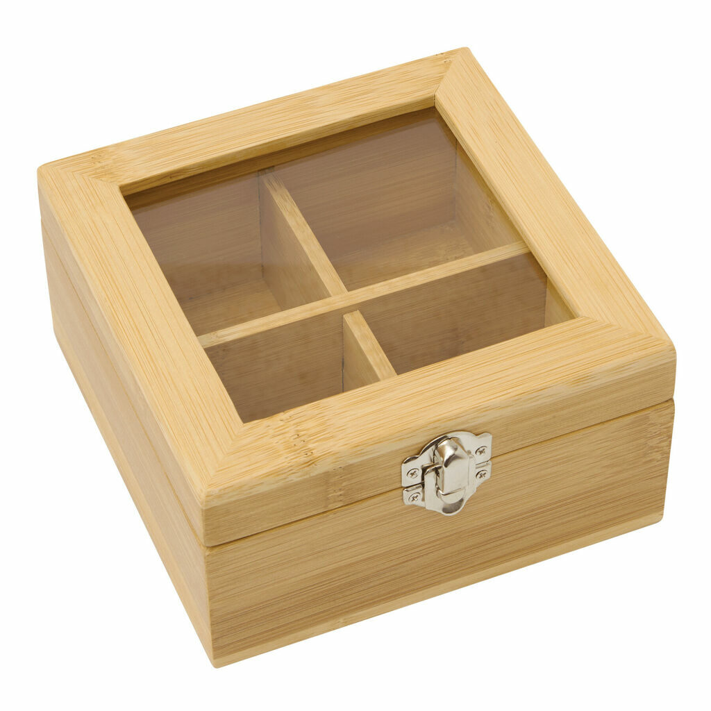 Коробка для чаю ASSORTMENT коричневий - 56-0304479- Фото №1 Коробка для чаю ASSORTMENT коричневий - 56-0304479- Фото №1