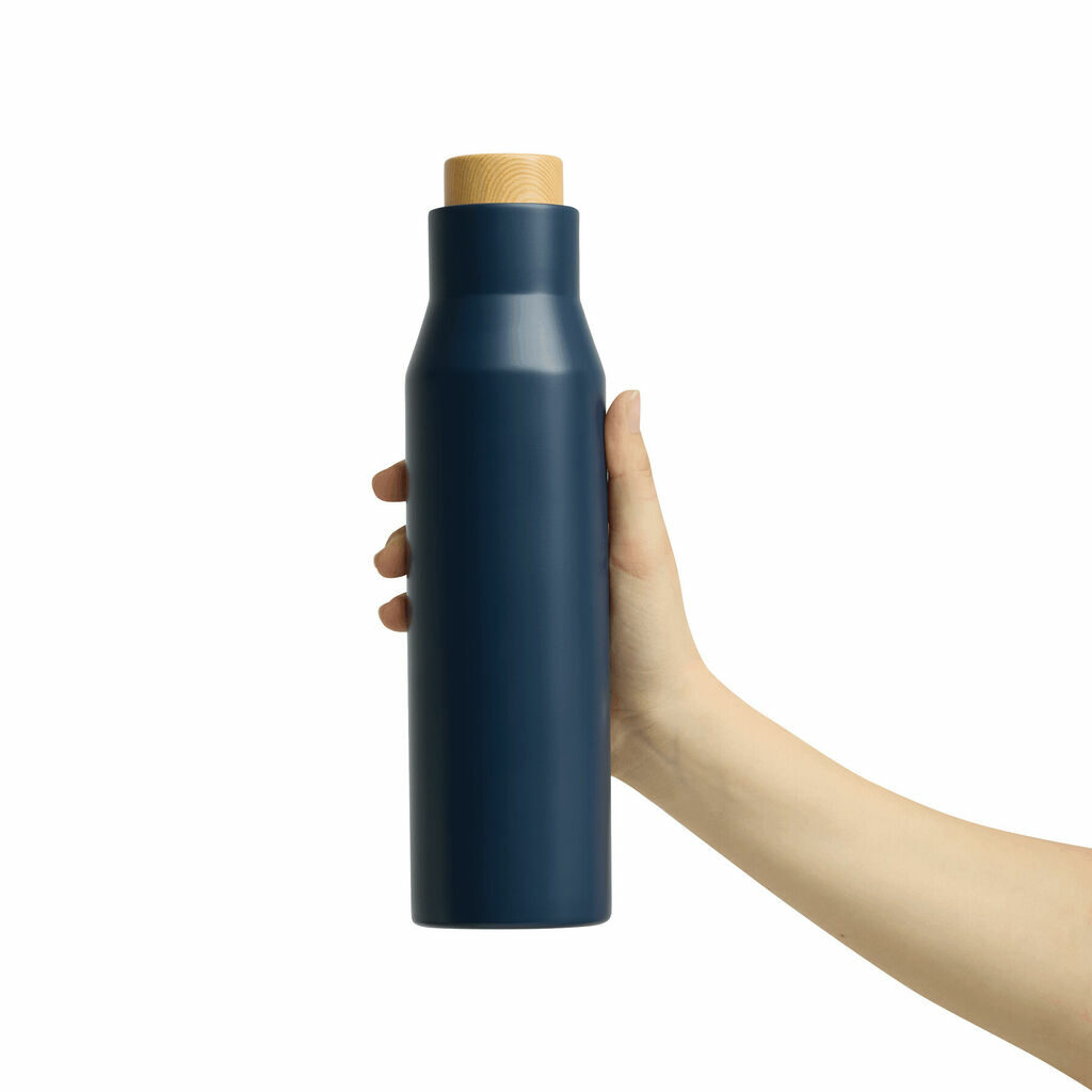 Вакуумна пляшка DRINK NOBLY темно-синій - 56-0304607- Фото №8