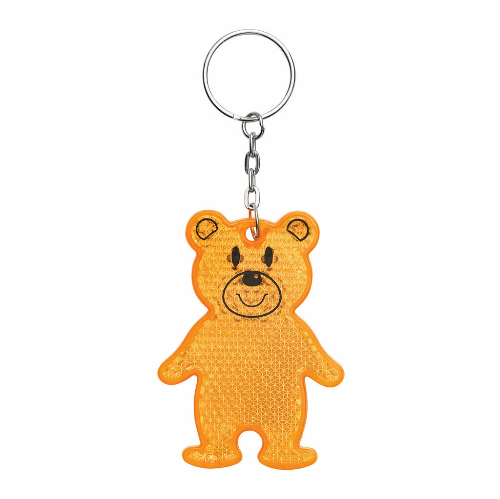 Светоотражающий брелок TEDDY оранжевый - 56-0402527- Фото №2
