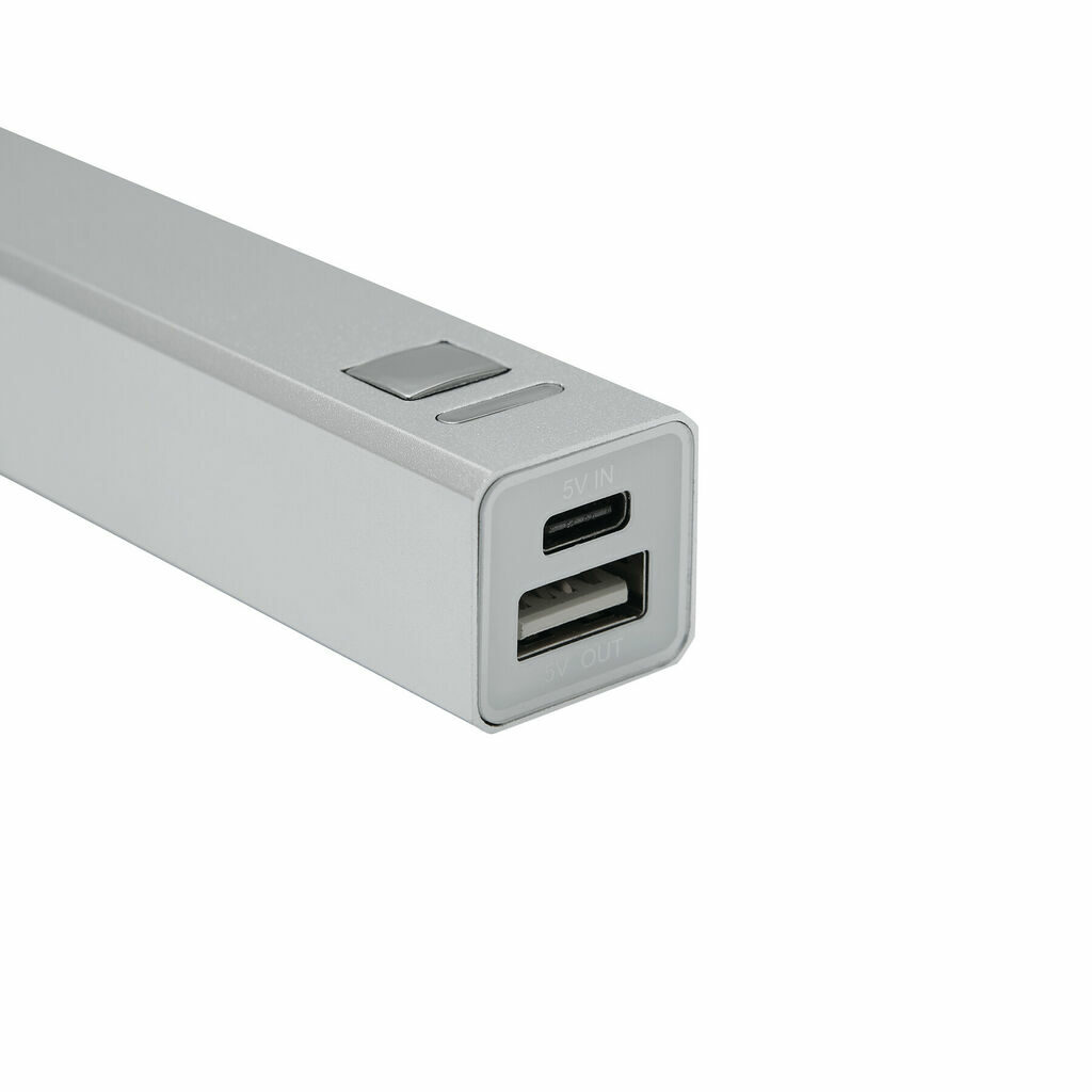 Powerbank ENDURANCE RECYCLED срібний - 56-1107298- Фото №6