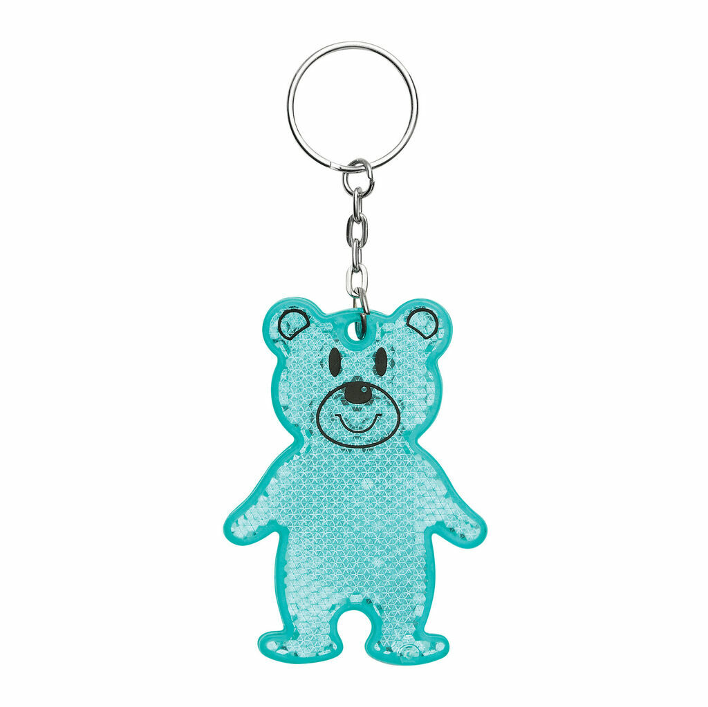 Светоотражающий брелок TEDDY бирюзовый - 56-0402529- Фото №6