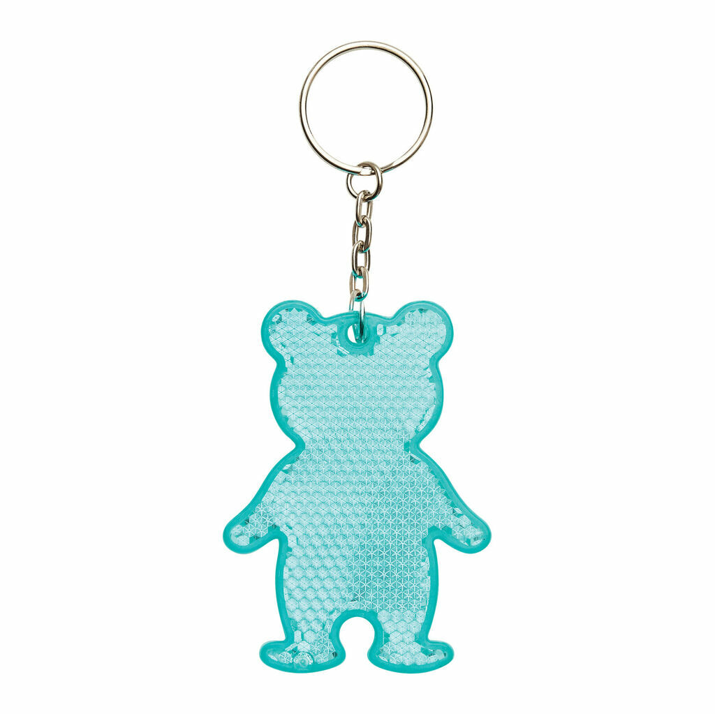 Светоотражающий брелок TEDDY бирюзовый - 56-0402529- Фото №7