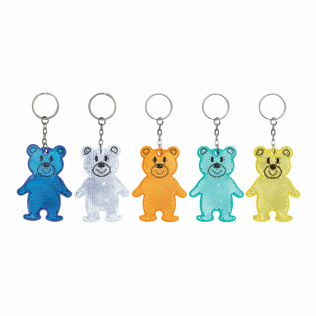 Светоотражающий брелок TEDDY бирюзовый - 56-0402529- Фото №8