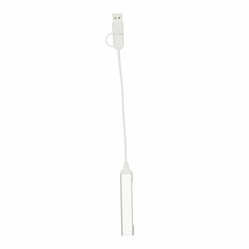 USB-хаб NETWORK срібний - 56-1107386- Фото №9 USB-хаб NETWORK срібний - 56-1107386- Фото №9