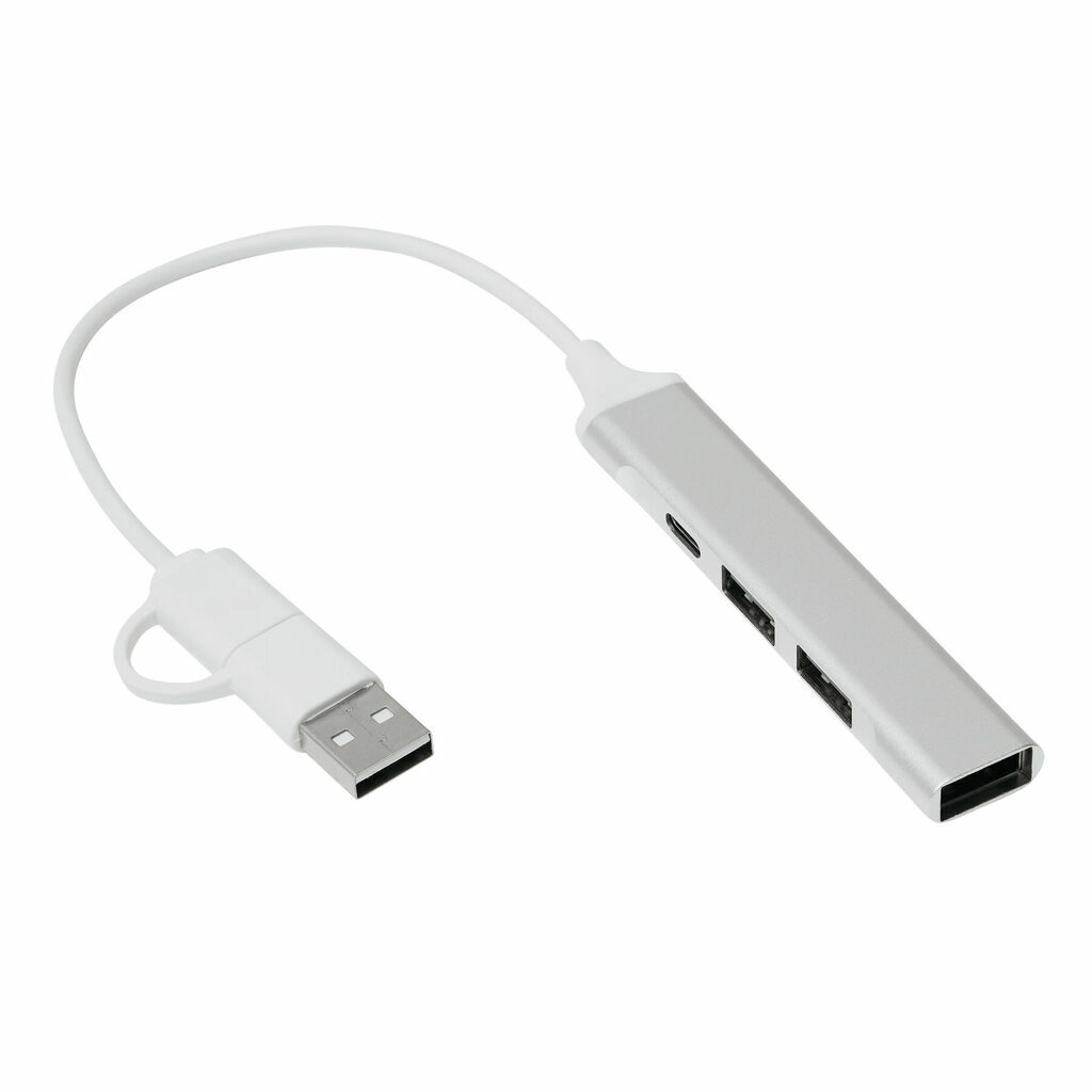 USB-хаб NETWORK срібний - 56-1107386- Фото №13 USB-хаб NETWORK срібний - 56-1107386- Фото №13