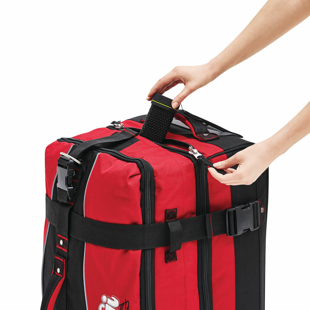 Сумка для путешествий BoGi L черный, красный - 56-2250718- Фото №30