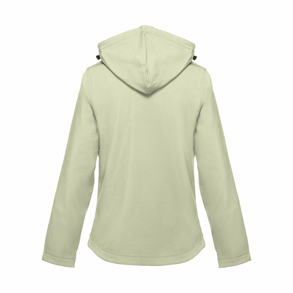 THC ZAGREB WOMEN Женская куртка softshell со съемным капюшоном пастельно-зеленый  размер XL - 30181-159-XL- Фото №2