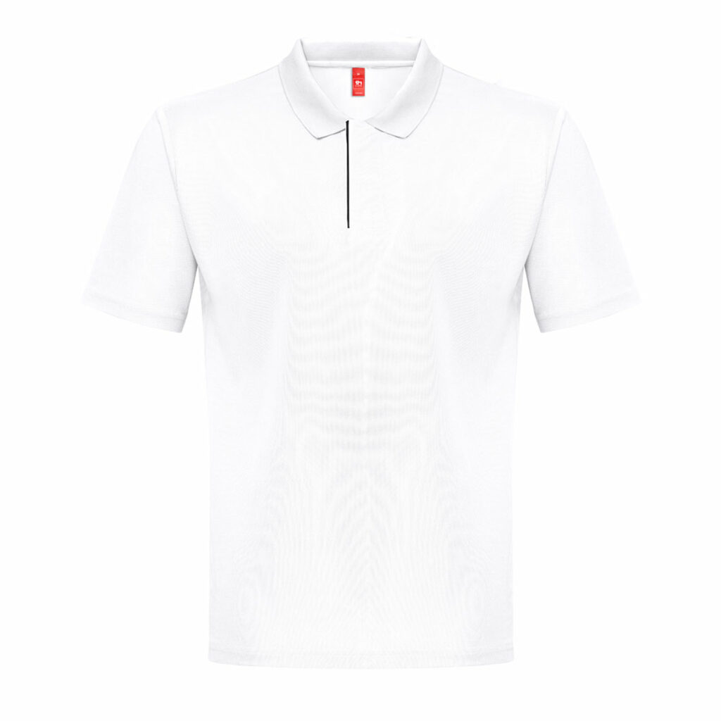 THC DYNAMIC WH. Men's technical polo shirt білий  розмір 3XL - 30291-106-3XL- Фото №3