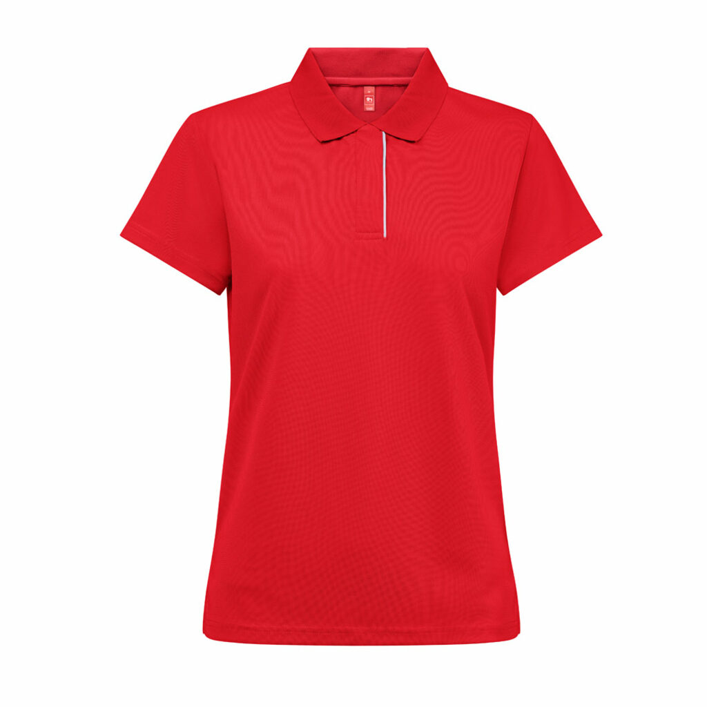 THC DYNAMIC WOMEN. Жіноче технічне поло червоний  розмір M - 30292-105-M- Фото №3