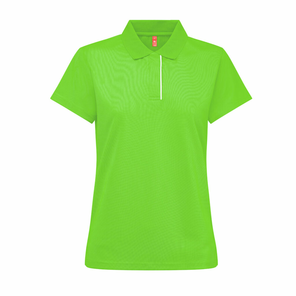 THC DYNAMIC WOMEN Женское техническое поло лайм  размер XL - 30292-139-XL- Фото №3