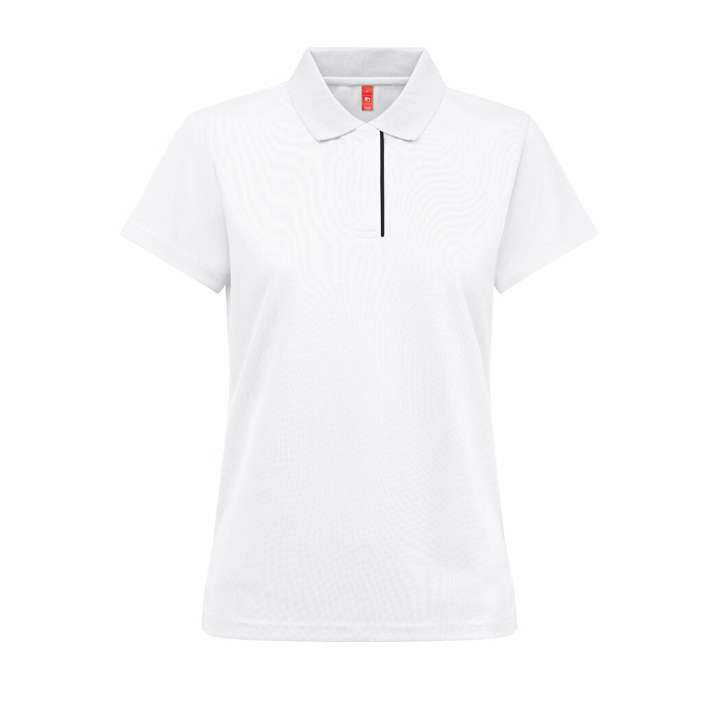 THC DYNAMIC WOMEN WH. Жіноче технічне поло білий  розмір L - 30293-106-L- Фото №3