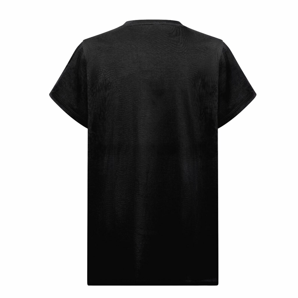 THC SOFIA REGULAR. Футболка звичайного крою для жінок чорний  розмір XL - 30317-103-XL- Фото №1
